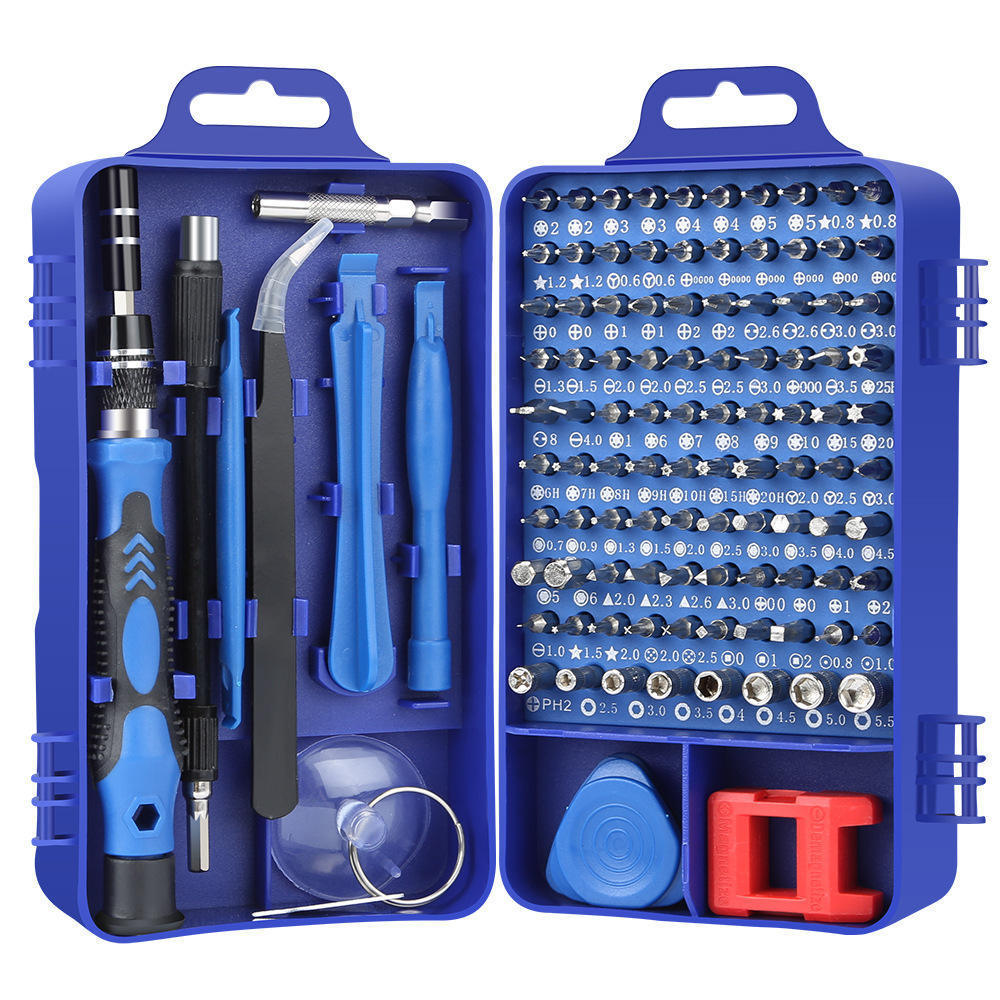 Multi-Function Automatic Screwdriver Bits 115 Set Mobile Phone Repair Tools Screw Drivers Cordless Mini Screwdriver Set