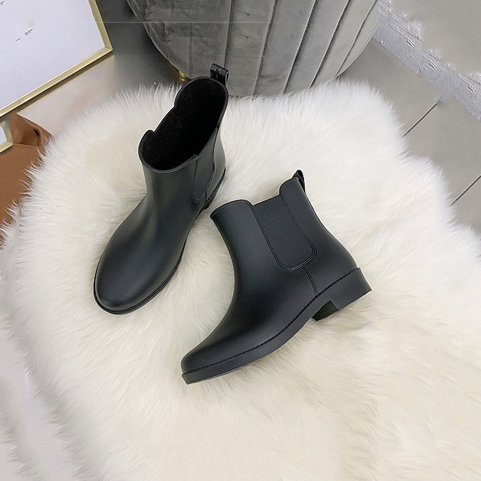 Myway Hot Sale Natural Rubber Boots Women Wellies Waterproof Rubber Shoes For Women Rain Boots