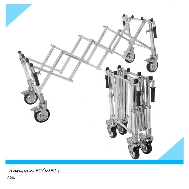 M-CT01 Lightweight foldable coffin trolley for church use