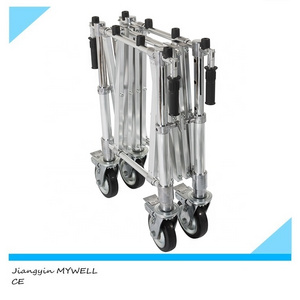 M-CT01 Lightweight foldable coffin trolley for church use