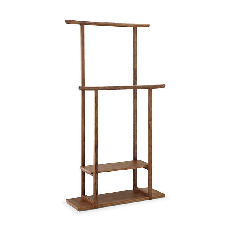 Model-VIA bedroom coat rack walnut modern minimalist new Chinese style