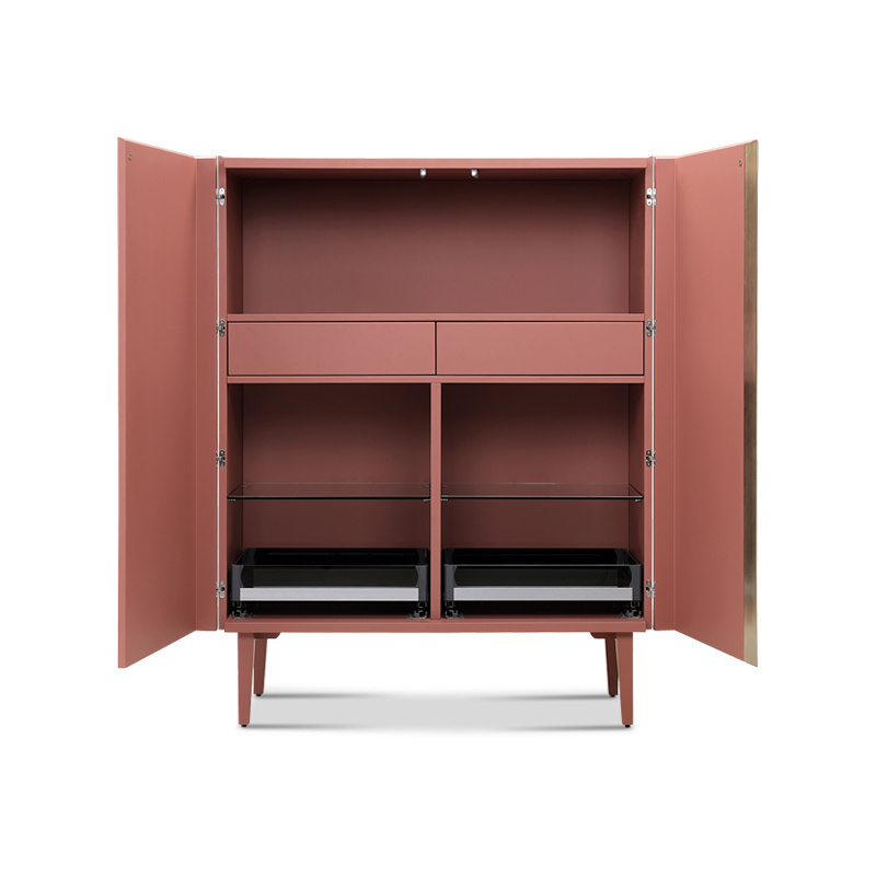 Model-Fiona high cabinet modern minimalist dining room cabinet sitting room cabinet locker