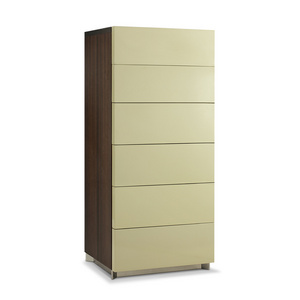 Model Pushu-Toby chest of six drawers Italian minimalist living room side cabinet modern dining table locker