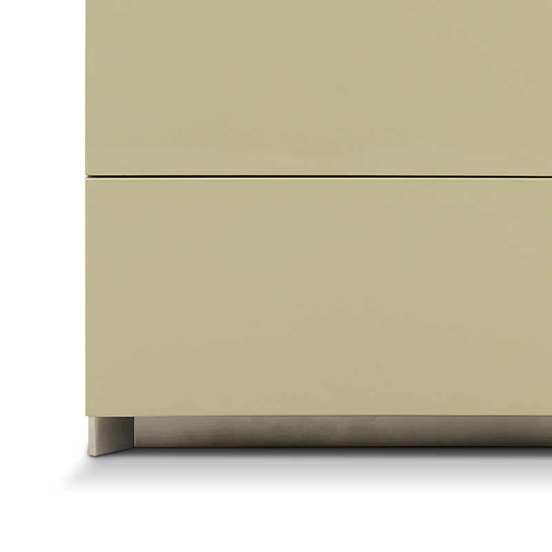 Model Pushu-Toby chest of six drawers Italian minimalist living room side cabinet modern dining table locker