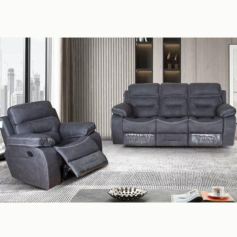 Modern 1 2 3 seater living room functional sofa set furniture high back leathaire Electric sofa Theater manual tilt Space sofa