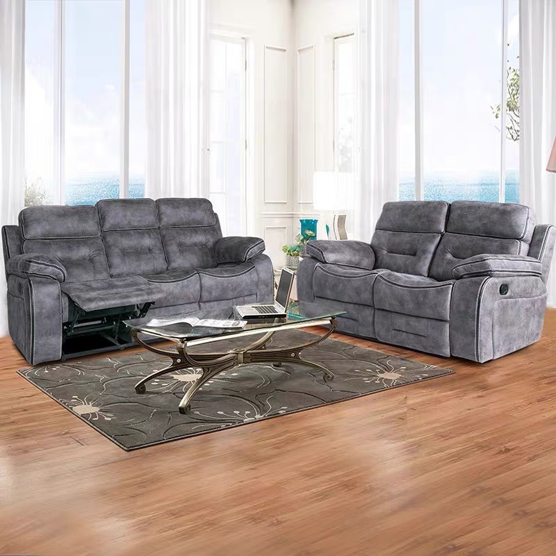 Modern 1 2 3 seater living room functional sofa set furniture high back leathaire Electric sofa Theater manual tilt Space sofa