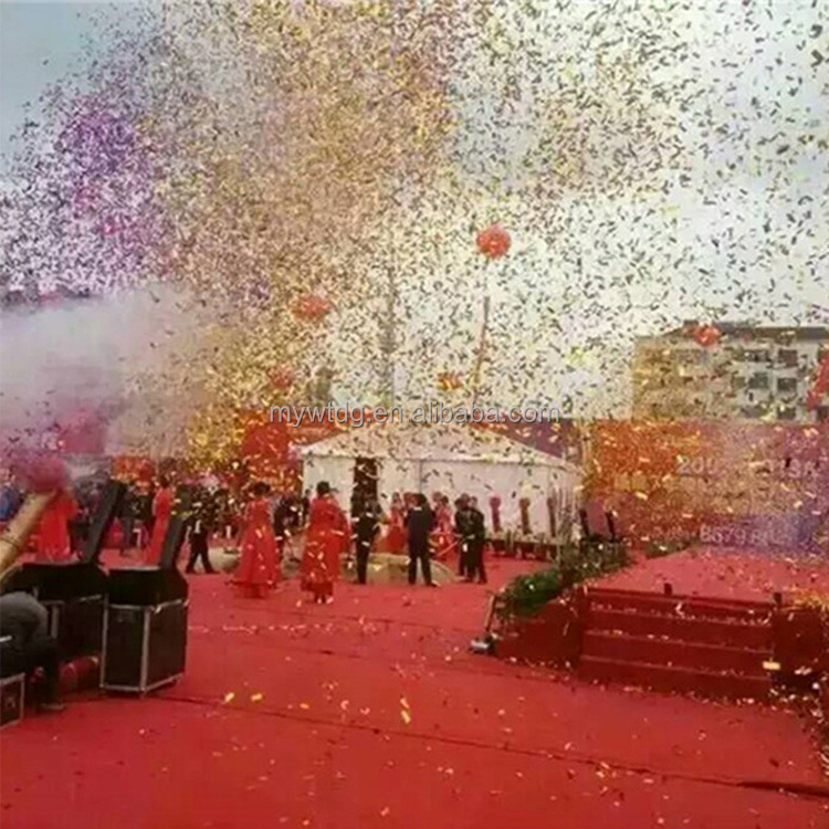 High Quality DMX CO2 LED Control large Ribbon Machine CO2 Confetti Machine Stage Special Effect Big Jet Cannon Machine