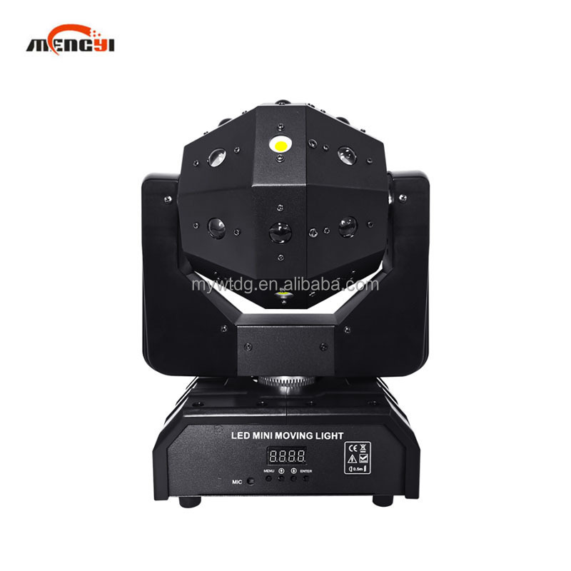 Dj Equipment 3w*16pcs Led Moving Beam Head Light Beam+laser+strobe 3 In 1 Effect Party Light