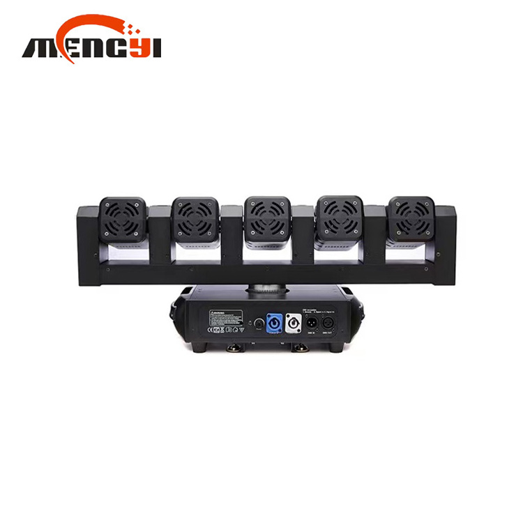 Stage Light Five Fingers 5 Eyes 40W Beam Light KTV Bar Dyed Scanning Spotlight With Strobe LED Moving Head Light