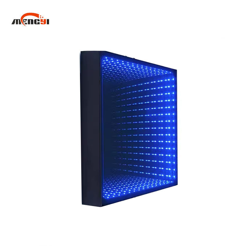 Wholesale Favorable Price Sale Nightclub Party Led Floor 3d Dancing Abyss Mirror Flash Jumping Lattice Sensor Floor Tile Light