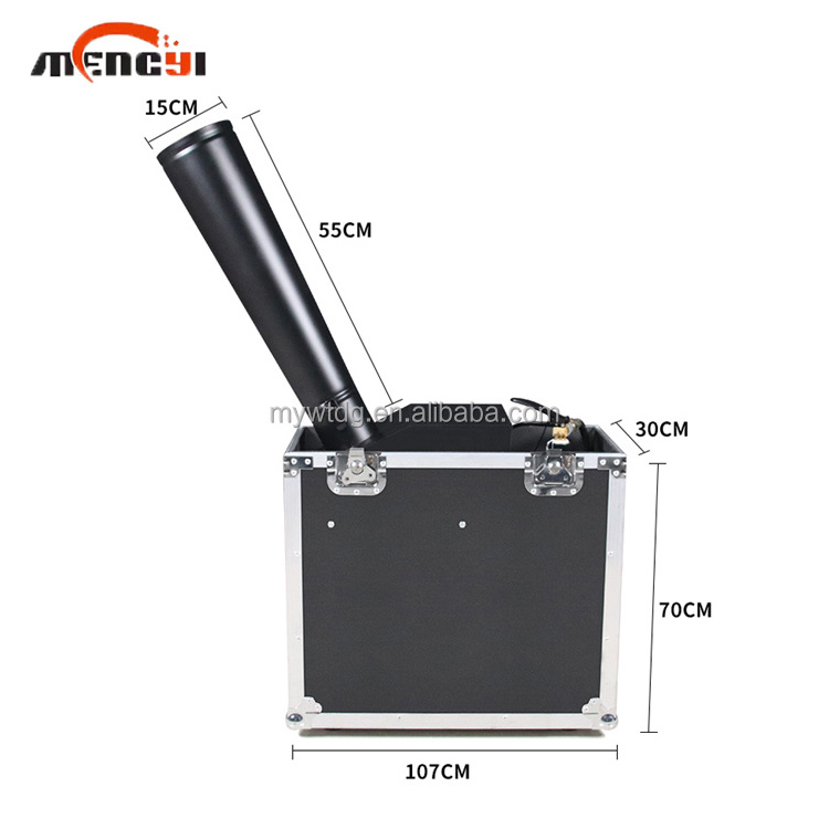 High Quality DMX CO2 LED Control large Ribbon Machine CO2 Confetti Machine Stage Special Effect Big Jet Cannon Machine