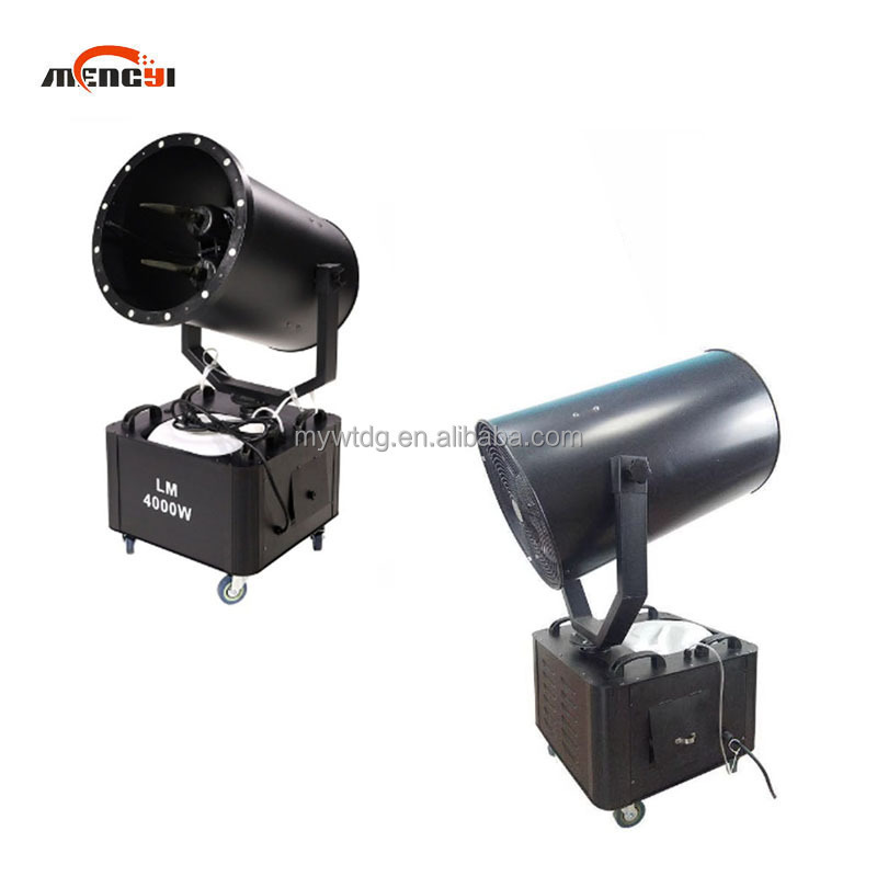 High Power 3500W Moving Head Artificial Snow Cannon Machine For Party Events Stage snow machine Effect Indoor/Outdoor