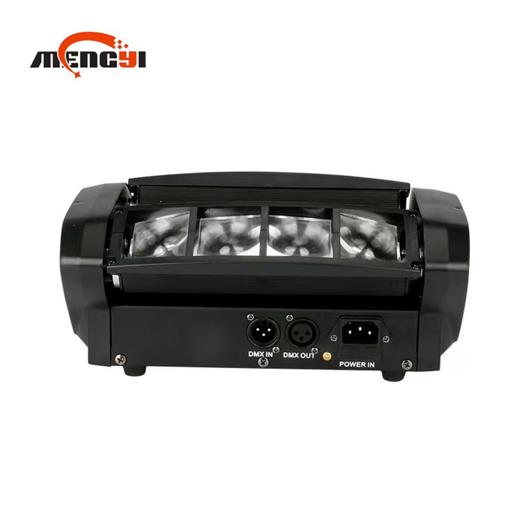 2023 New Mini LED Spider Light 8*3W RGBW 4in1 Moving Head