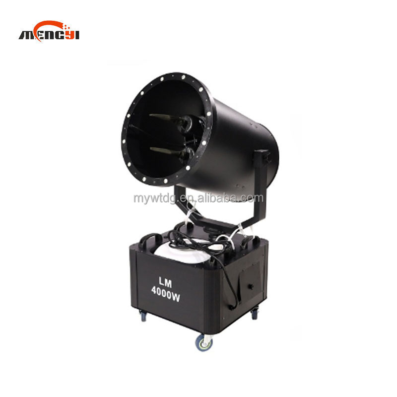 High Power 3500W Moving Head Artificial Snow Cannon Machine For Party Events Stage snow machine Effect Indoor/Outdoor