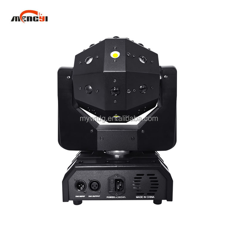 Dj Equipment 3w*16pcs Led Moving Beam Head Light Beam+laser+strobe 3 In 1 Effect Party Light