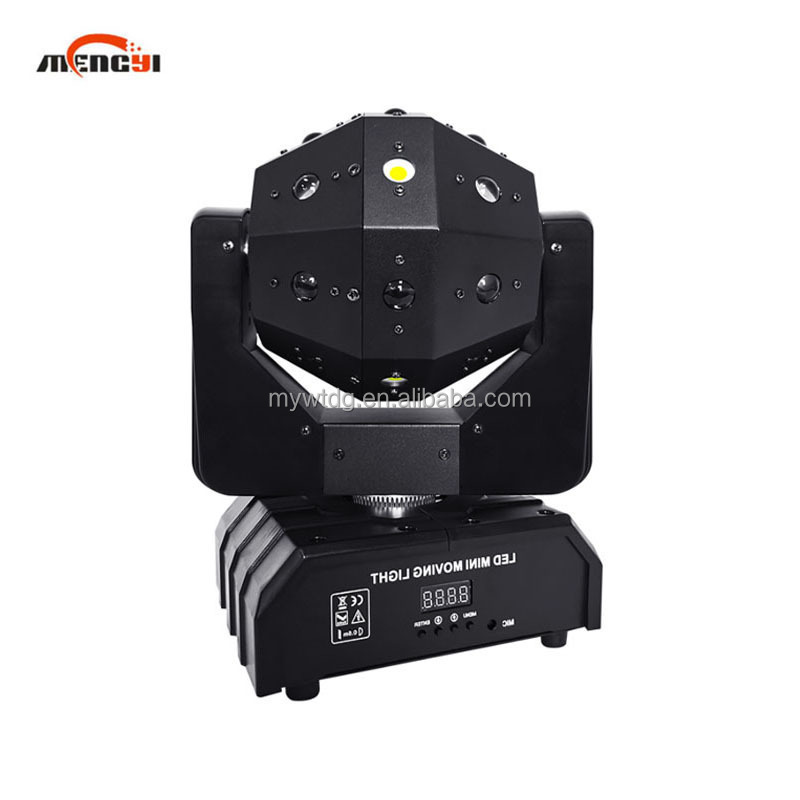 Dj Equipment 3w*16pcs Led Moving Beam Head Light Beam+laser+strobe 3 In 1 Effect Party Light