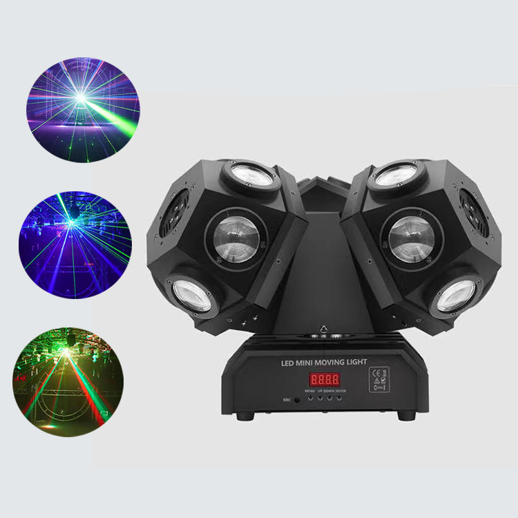 Led 18*10W Three Heads Beam Moving Head  Ktv disco Stage Lighting Led Dj Equipment Laser Light