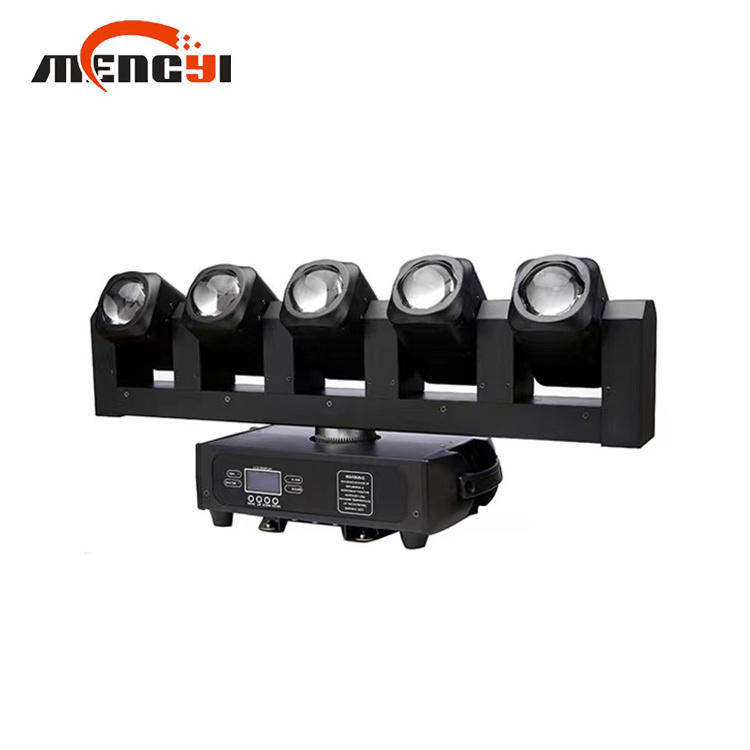 Stage Light Five Fingers 5 Eyes 40W Beam Light KTV Bar Dyed Scanning Spotlight With Strobe LED Moving Head Light