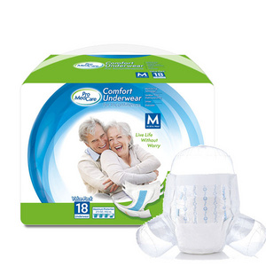 Free Sample Adult Men and Women Wearing Diapers OEM Printed Soft Adult Diapers In Bulk