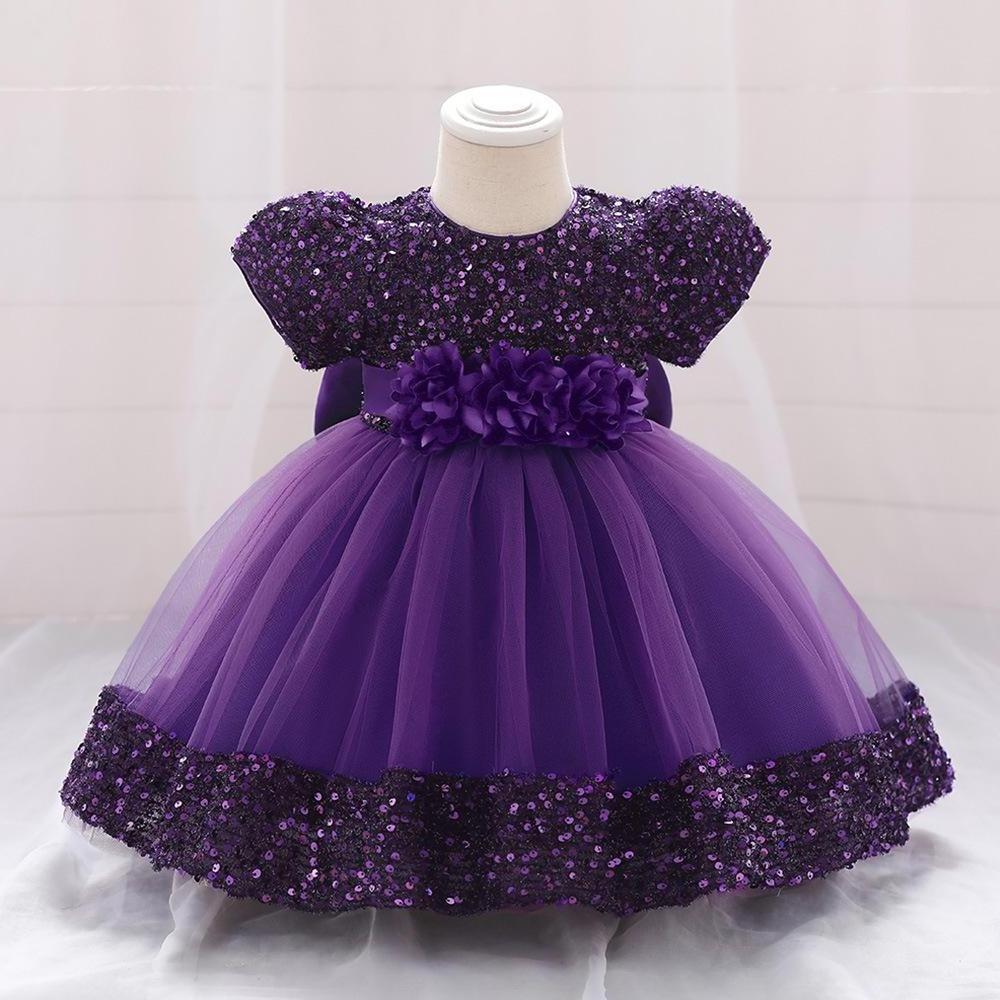 infant flower gowns kids clothing children cotton princess dress baby frock design baby dresses 0-12 months