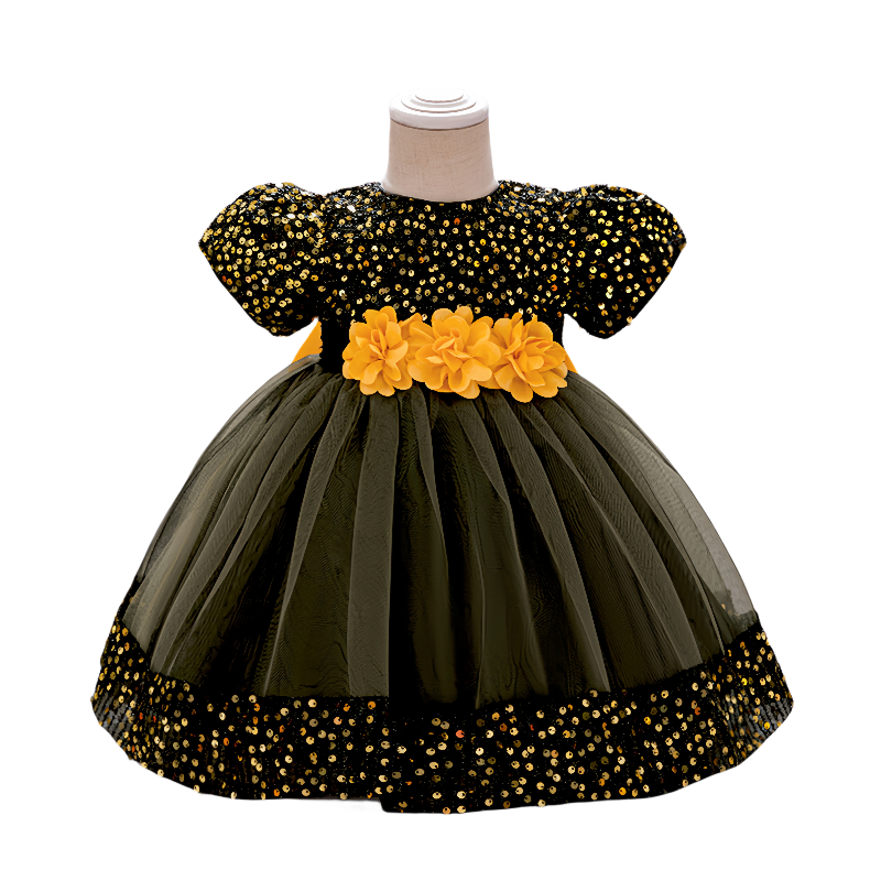 factory supply newborn wear infant princess gowns toddlers birthday children's dress kids clothing baby girl dresses