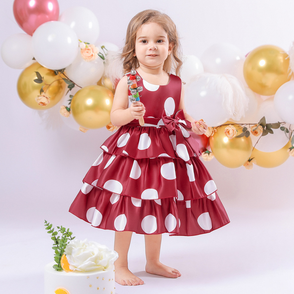 baby  dress children clothes flower girl dresses kids birthday tutu dresses for girls party gown