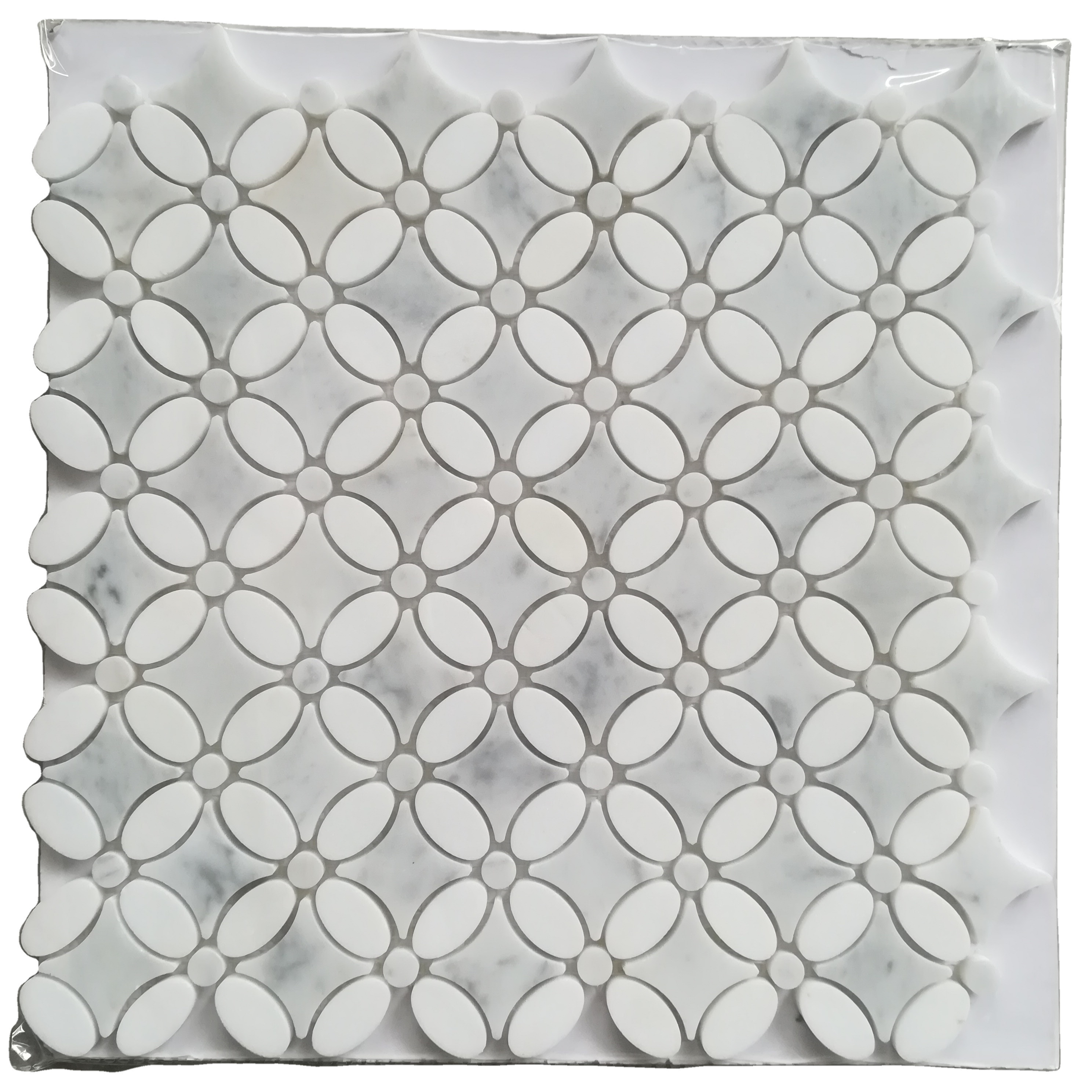 Backsplash Kitchen Bathroom Metal Marble Wall Tile Mosaic Tiles For Home Decoration