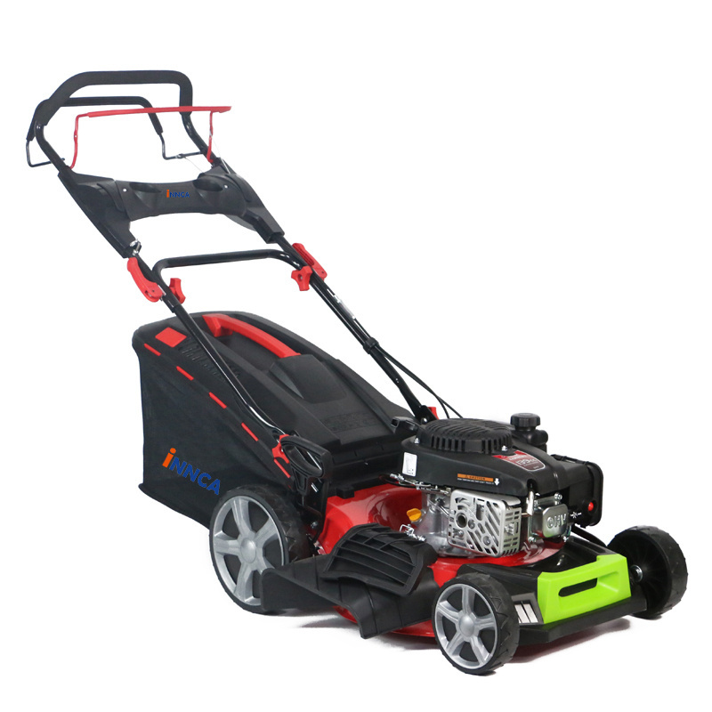 139cc 4 Stroke Petrol Walking Behind 18inch Self-Propelled Gasoline Handheld Lawn Mower M46SH-LC139