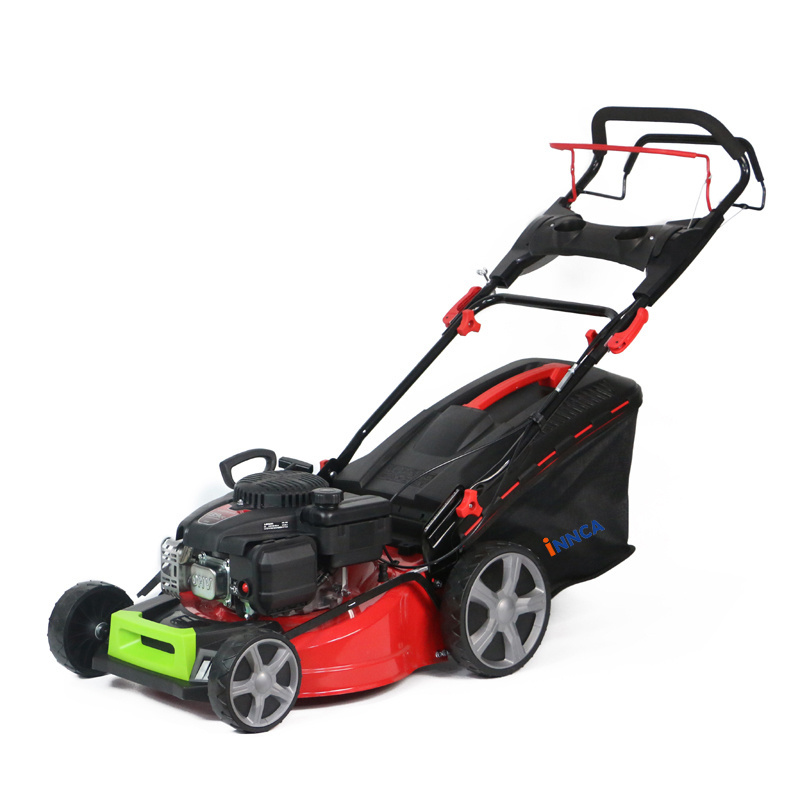 139cc 4 Stroke Petrol Walking Behind 18inch Self-Propelled Gasoline Handheld Lawn Mower M46SH-LC139