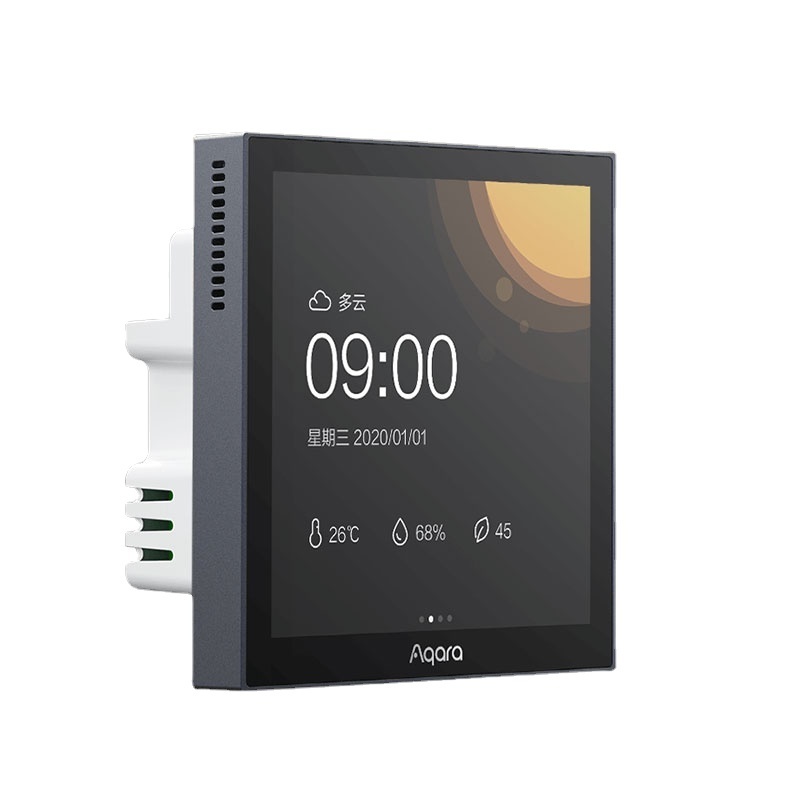 Zigbee 3.0 Aqara Smart Scene Panel Switch S1  3.95 inch Touch Screen APP Siri Voice Control Work HomeKit ZNCJMB14LM