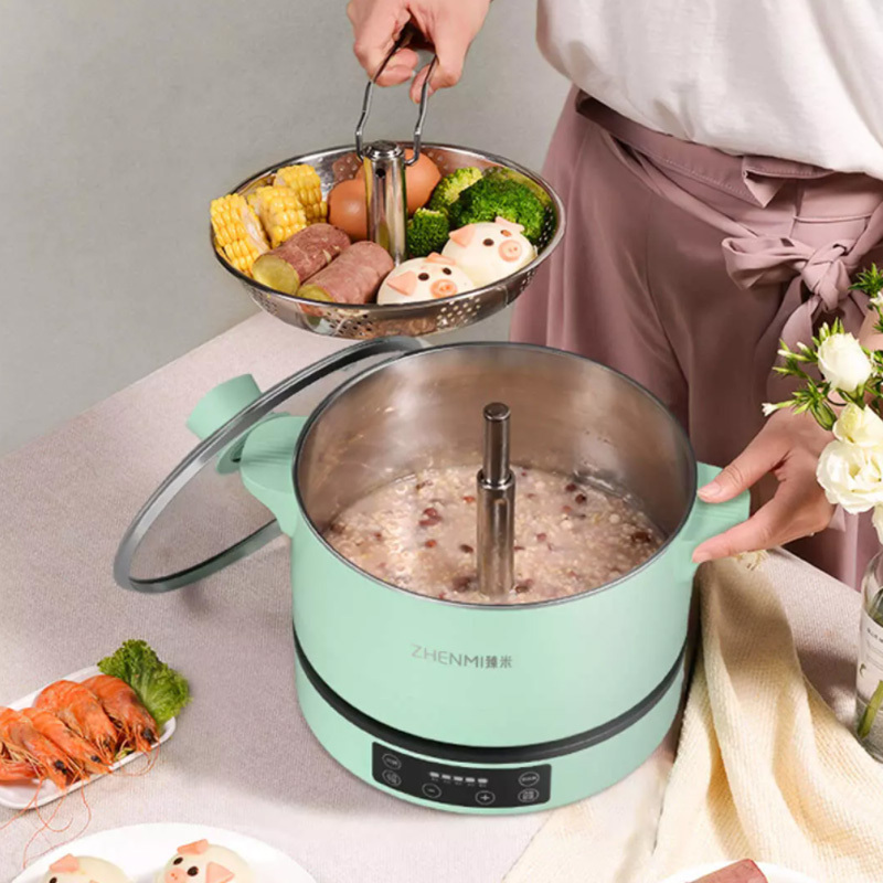 Xiaomi Youpin Zhenmi H3 4L Smart Electric Automatic Raising and Falling Fondue Hotpot 220V