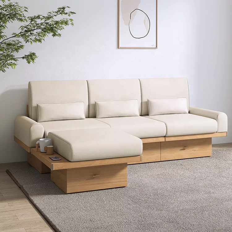 Mfun professional OEM ODM made in China living room wooden sofa set furniture for sale