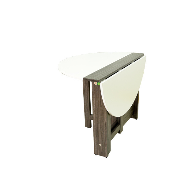 Hot sale Latest design round folding dining table for space saving furniture