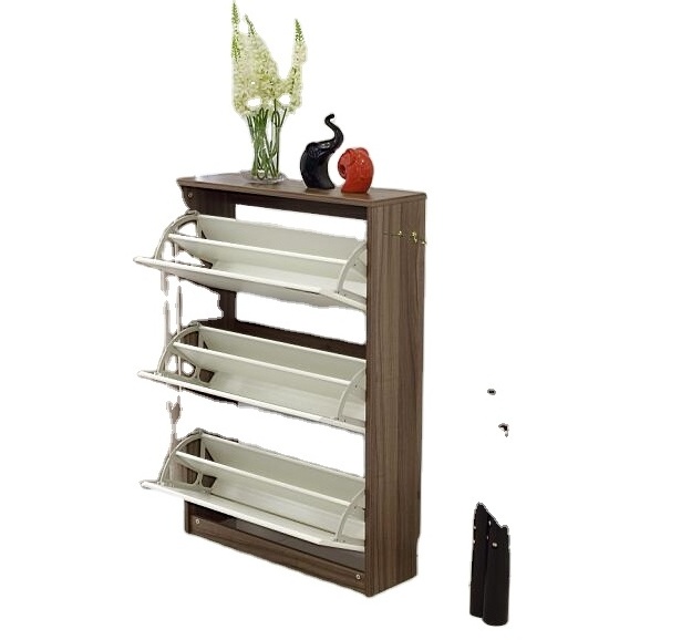 Living room furniture shoe rack cabinet ,wooden shoe storage cabinet shoe rack designs