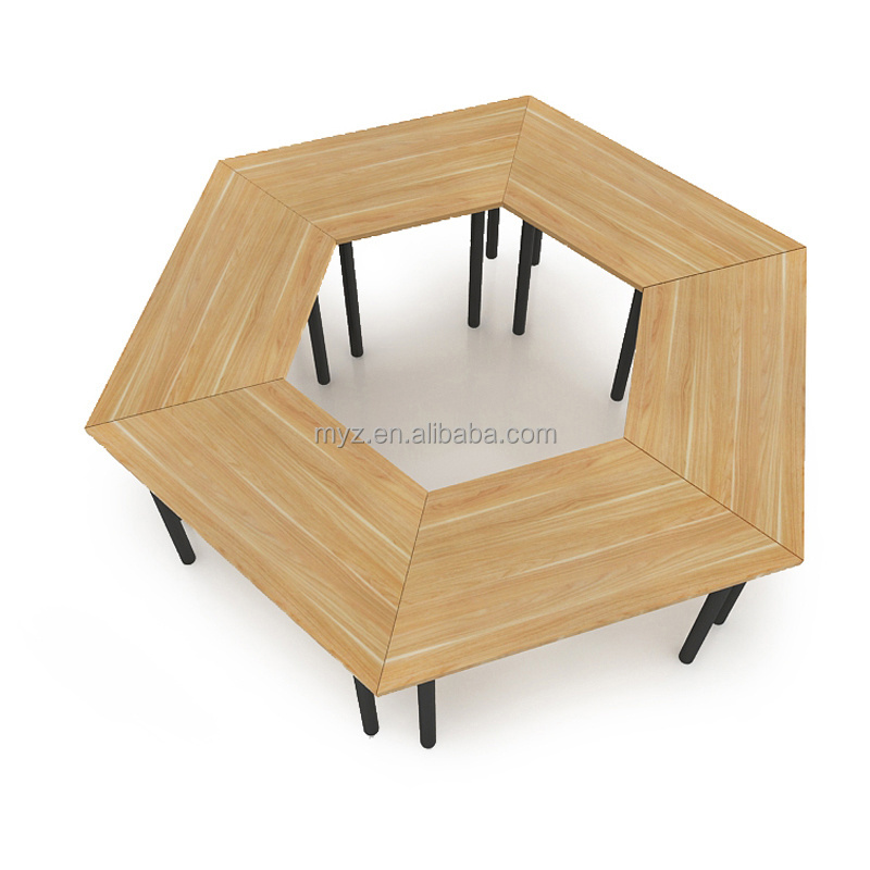 Hot sales office furniture massage wood kids study centre table