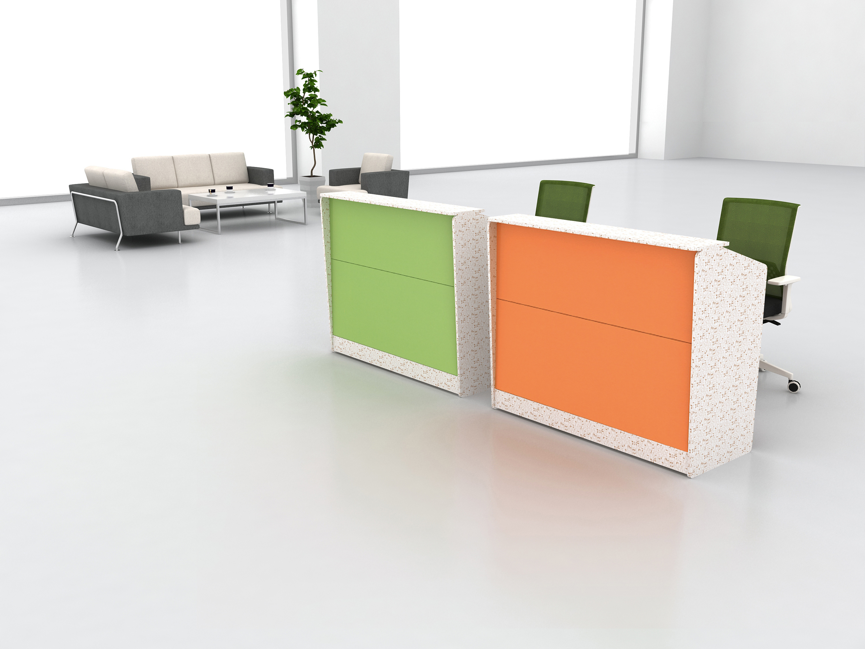 modern office furniture small cheap wood reception desk for reception counter