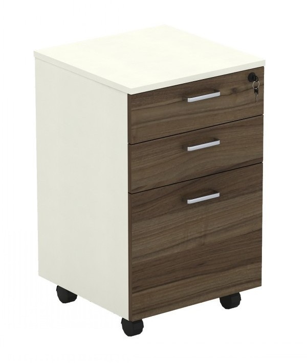 GCON office furniture manufacturer three drawers cabinet with movable wheels cabinet control room console