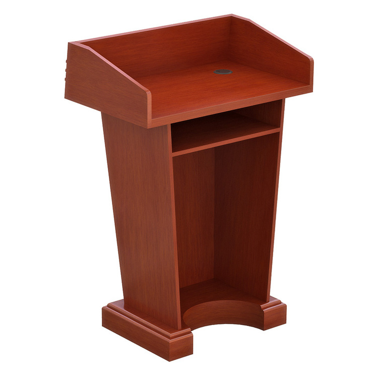 GCON Modern Wooden Church Podium Lectern Pulpit Designs Christian School Hall Lecture Speech Lecterns for Churches