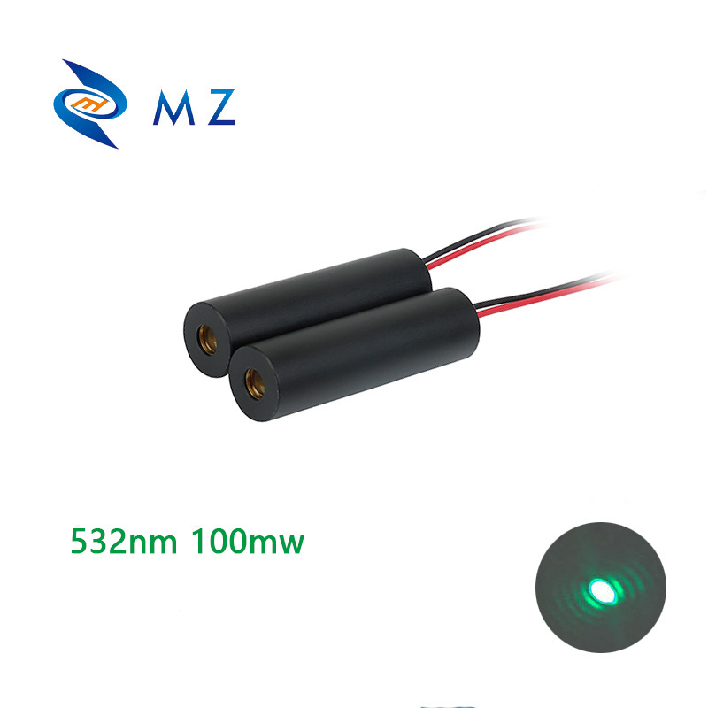 Hot Selling Compact 532nm 100mw Laser Module Green Pointer Dot Laser Diode Module Maze Game Laser