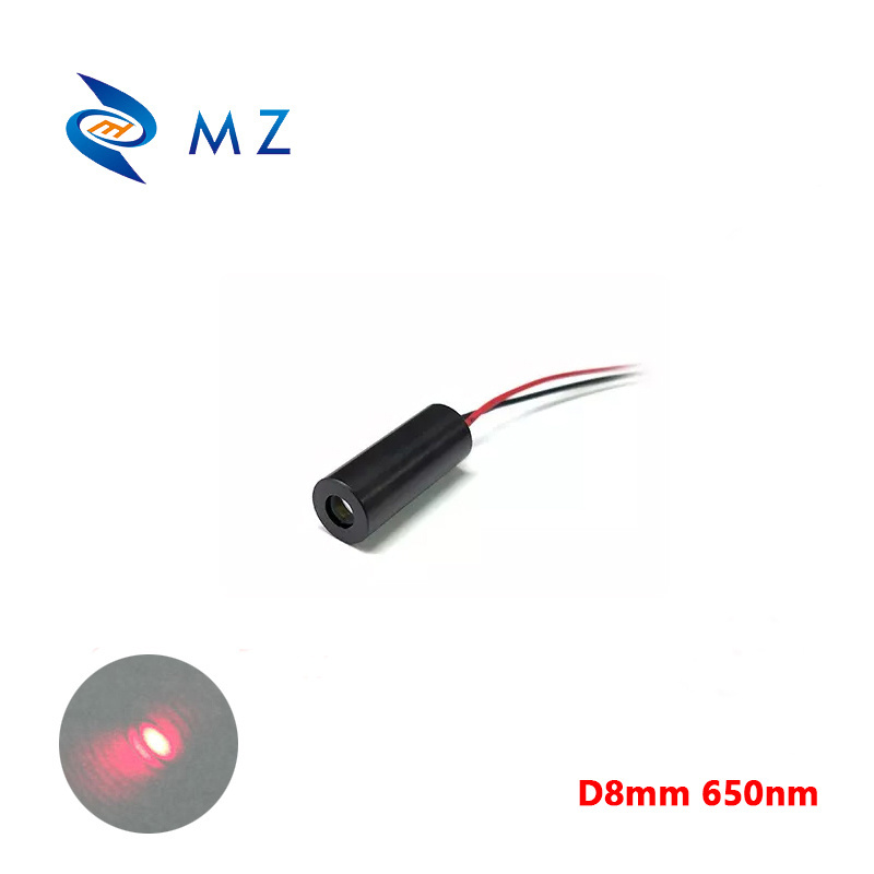 Standard Compact D8mm 650nm 5mw Pointer Laser Industrial APC Drives Red Dot Laser Module For Aiming Diode Laser Module