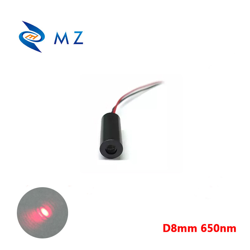 Standard Compact D8mm 650nm 5mw Pointer Laser Industrial APC Drives Red Dot Laser Module For Aiming Diode Laser Module