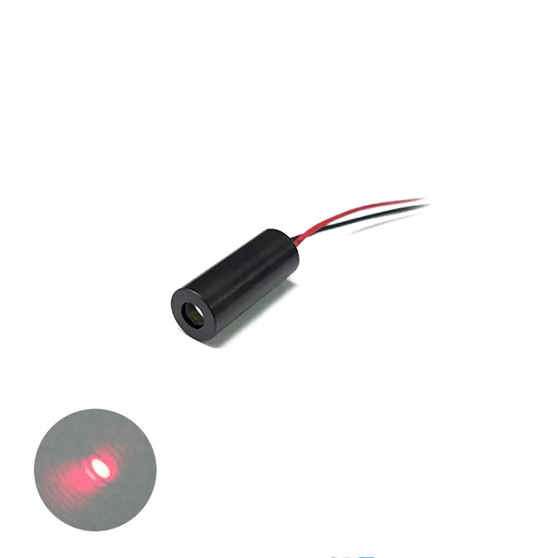 Standard Compact D8mm 650nm 5mw Pointer Laser Industrial APC Drives Red Dot Laser Module For Aiming Diode Laser Module