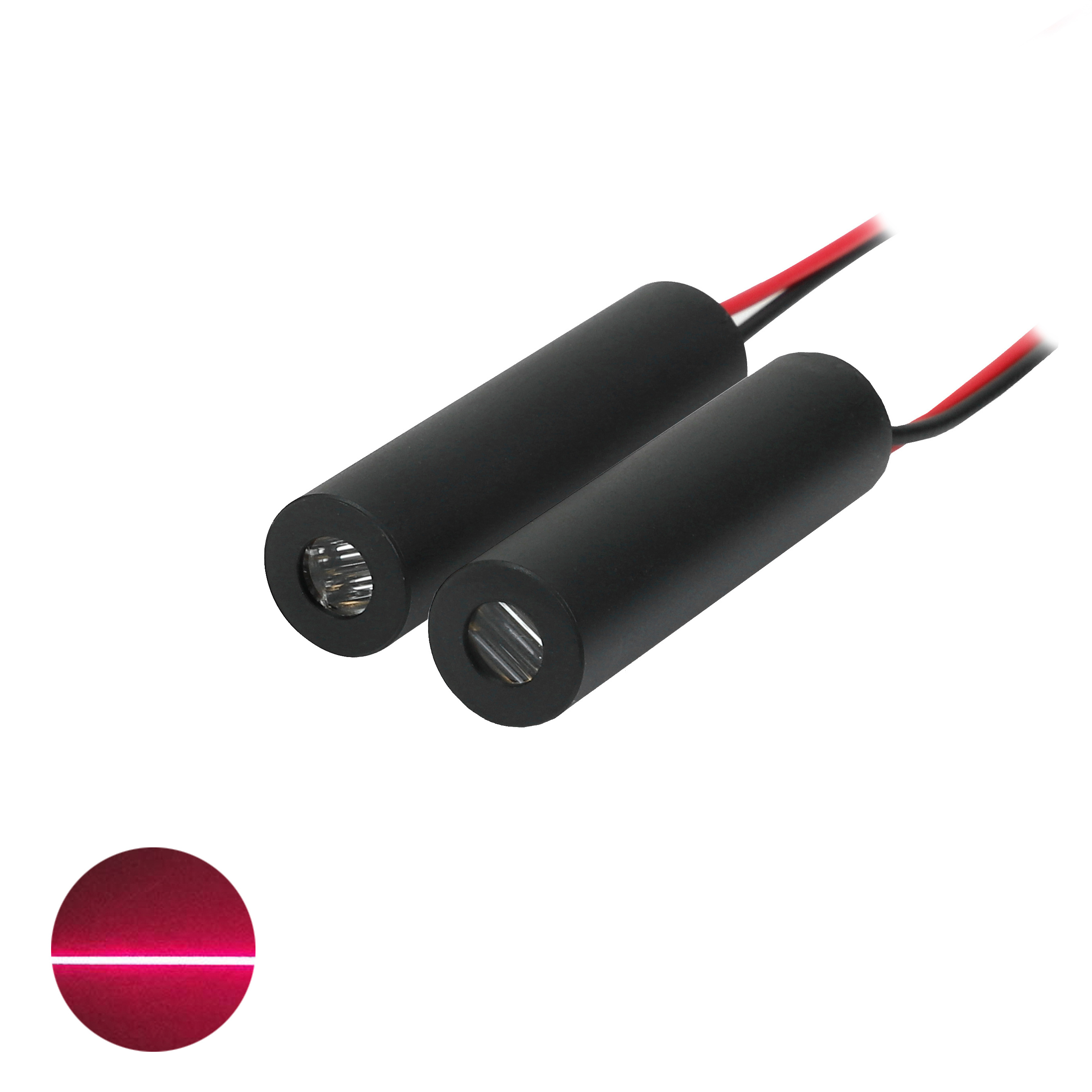 High Quality Laser 12mm 638nm 100mw High-power Red Line Industrial Grade Laser Module