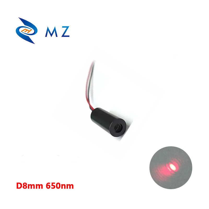 Standard Compact D8mm 650nm 5mw Pointer Laser Industrial APC Drives Red Dot Laser Module For Aiming Diode Laser Module