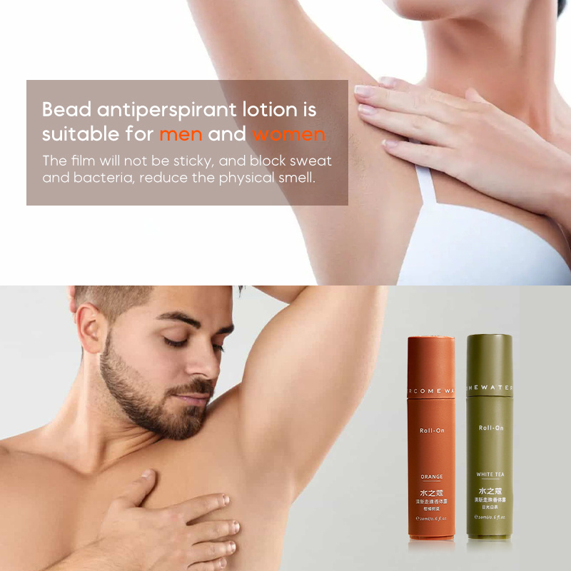 OEM/ODM Unisex Deodorant Antiperspirant Roll-on Removes Body Odor For Long Lasting Fragrance And Keeps Armpits Dry