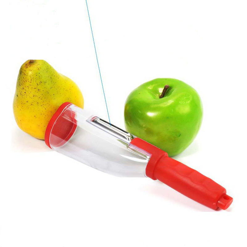 Smart Kitchen Gadget For Home,Plastic Stainless Steel Apple Fruit Palm Peeler For Potato Vegetable