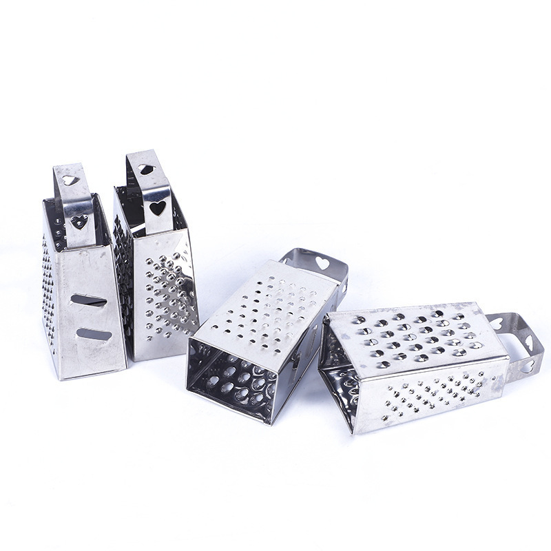 Hot sell heart shaped stainless steel mini grater with 4 sides