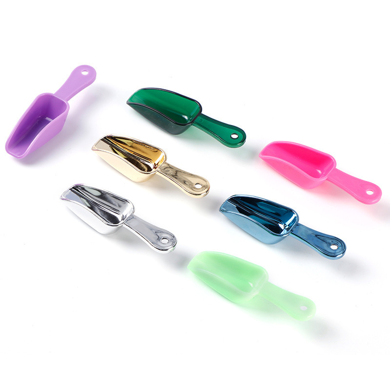 Plastic Scoop Mini Bath Salt Spoon For Bath Salt With A Small Spoon candy bead spoon