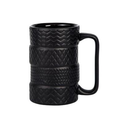 New 3D Ceramic Cool Car Mug Large Porcelain Tyre Tire Durable Coffee Tea Cup Attractive Mugs Personalized Gifts for Men Wome