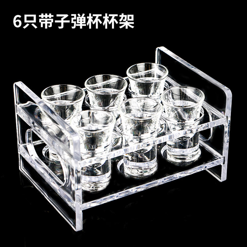 Sublimation Blanks Espresso Coffee glass Whiskey Tequila Shot Glasses for Bar Supplies